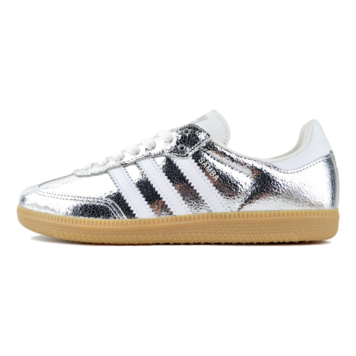adidas（アディダス） adidas SAMBA OG W SILVMT/FTWWHT/CWHITE jr0035