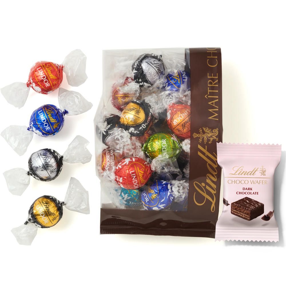 リンツ（Lindt） リンドール 34個入＋リンツ チョコウェイファー 2個入