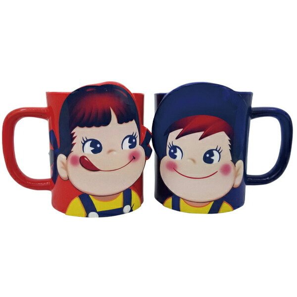 マグカップ ペア 300ml ペコちゃん コップ 食器 磁器製 キャラクター