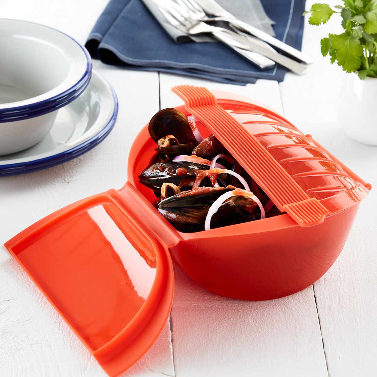 Lekue（ルクエ） 電子レンジ調理器 ディープスチームケース