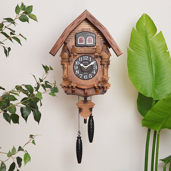 掛け時計 鳩時計 カッコー時計 カッコーパンキー （ 壁掛け時計 振り子