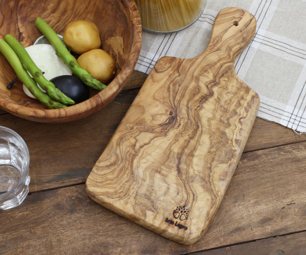 Arte Legno カッティングボード 32cm オリーブウッド 天然木