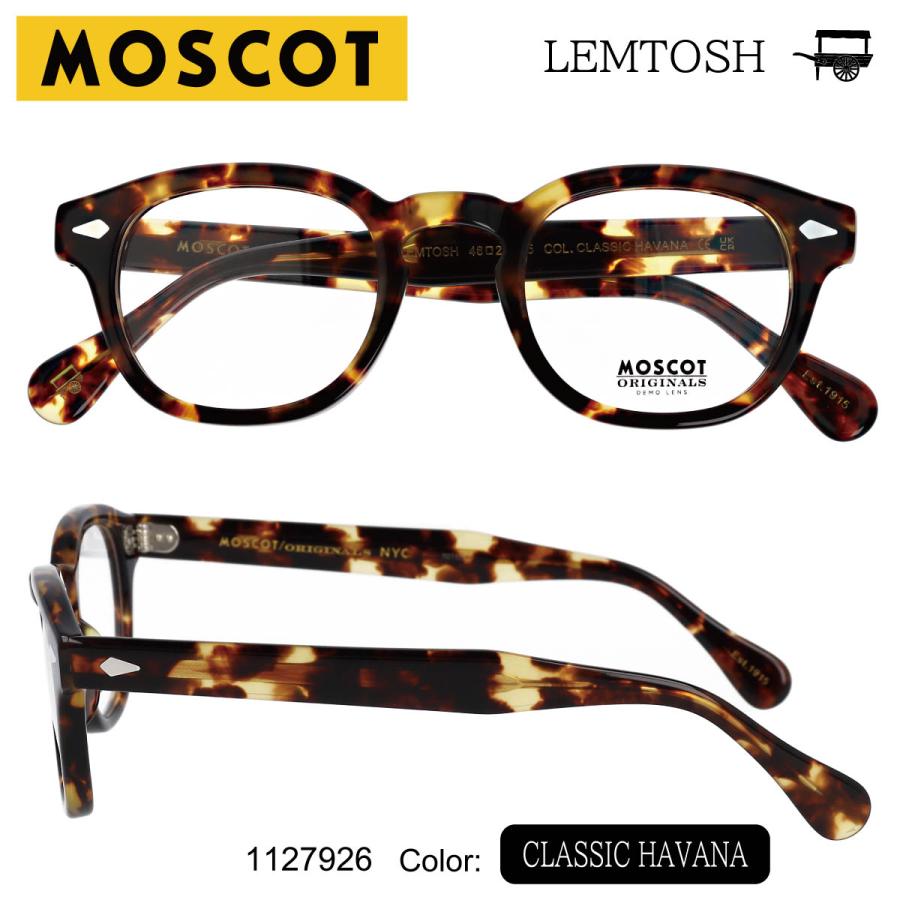 MOSCOT（モスコット） MOSCOT LEMTOSH 46 レムトッシュ 46 メガネ
