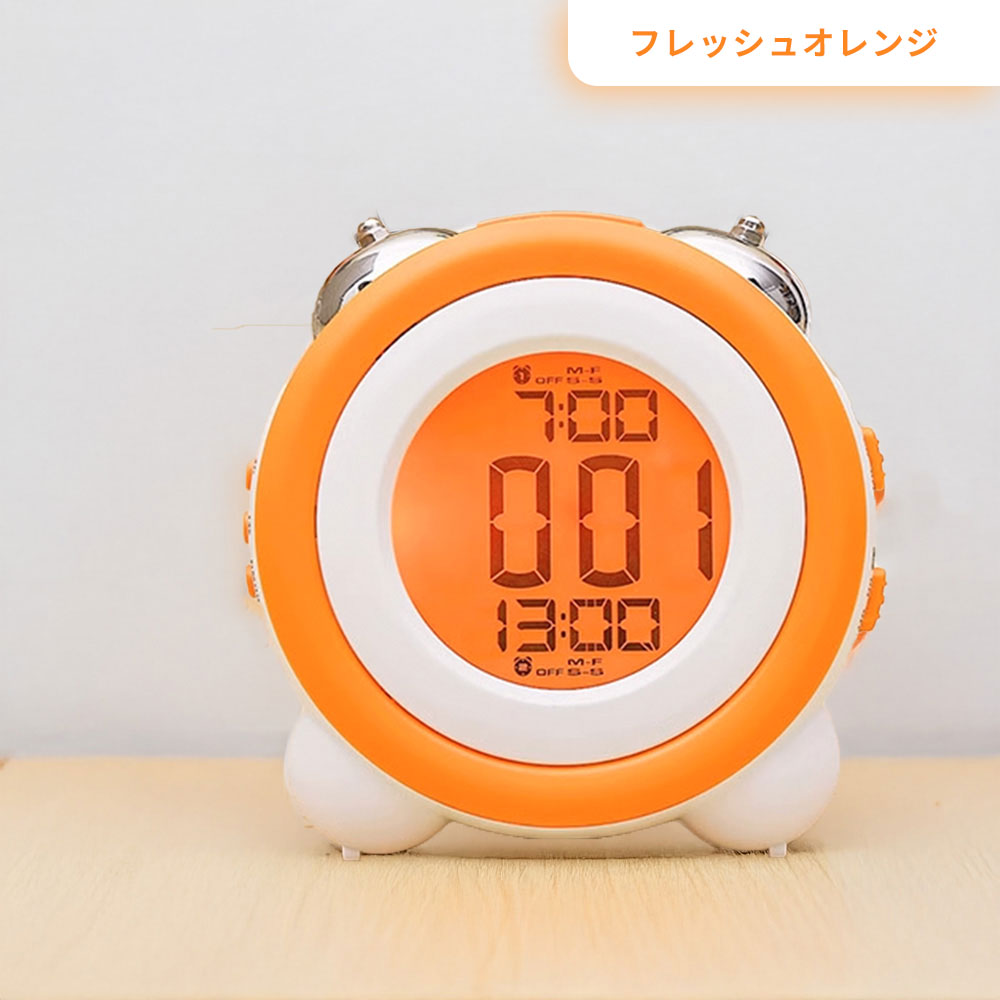 目覚まし時計 デジタル 大音量 スヌーズ機能 起きれる 子供 おしゃれ