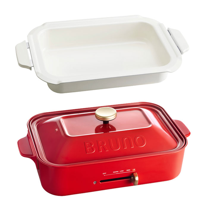 BRUNO（ブルーノ） コンパクトホットプレート セラミックコート鍋