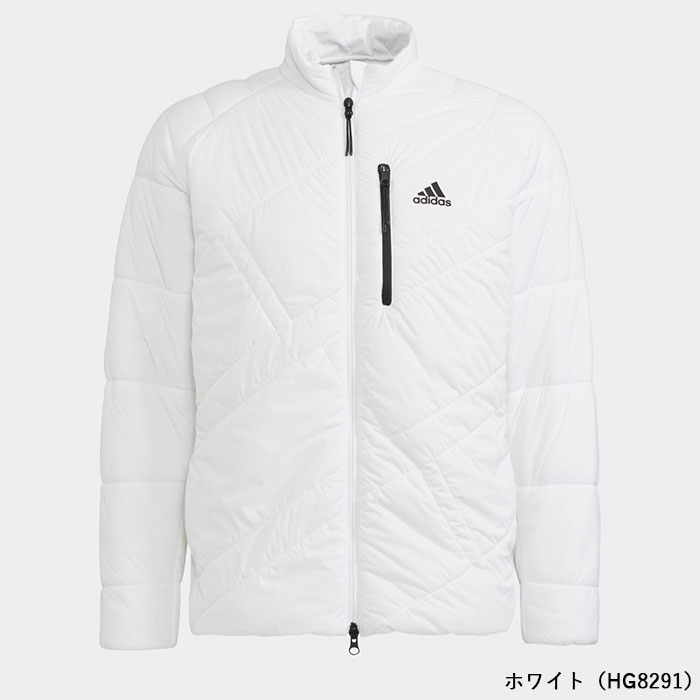 アディダス ゴルフ ビッグアディダスロゴ 保温 中わた 長袖 フルジップ