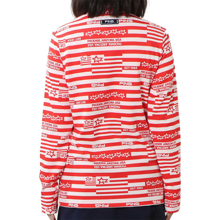PING（ピン） レディース アパレル ゴルフウェア 長袖 ハイネック