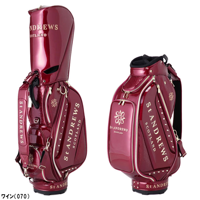 St ANDREWS セントアンドリュース 9.5型 キャディバッグ STAロゴ