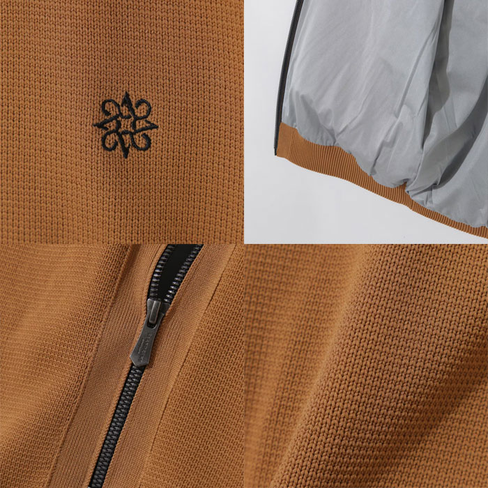 St ANDREWS セントアンドリュース 12G 天竺裏地付き フルジップアップ