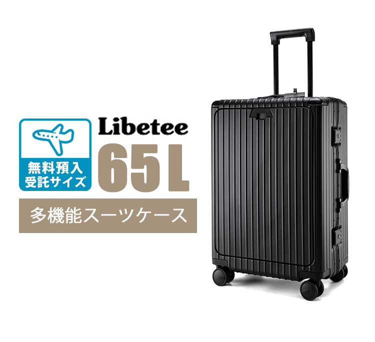 リベティ多機能キャリーケース【マットシルバーSサイズ】42 リベティ多