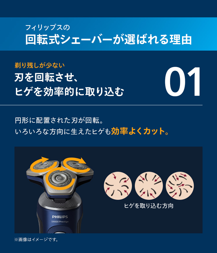Philips（フィリップス） 髭剃り 電動シェーバー 電動 S9000
