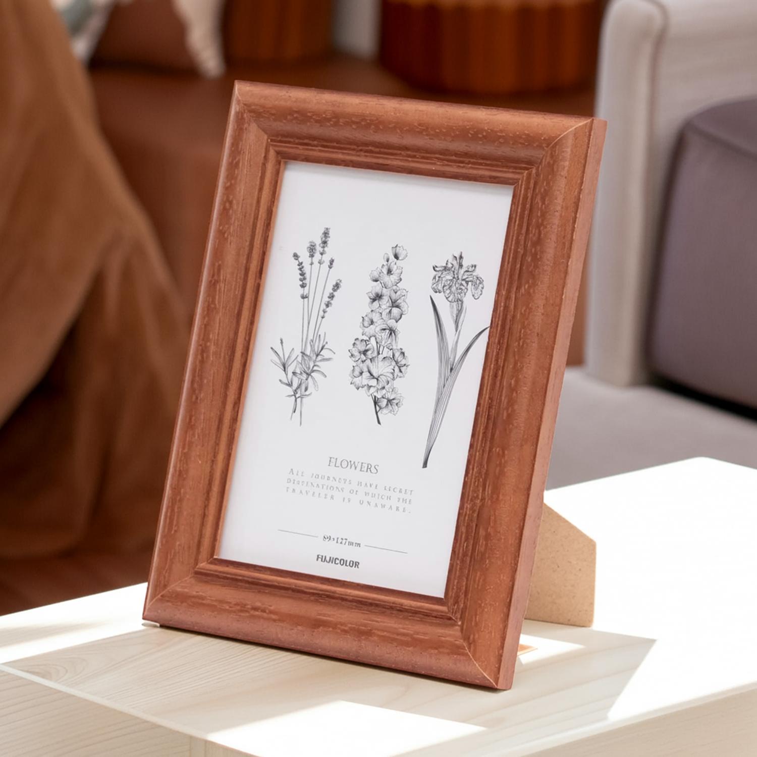 FUJIFILM（フジフイルム） フォトフレーム 木 L判 写真立て フレーム L