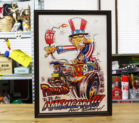 ホットロッド ポスター アメリカン おしゃれ かっこいい ヴィンテージ