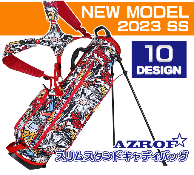 AZROF スリムスタンド6.5キャディバッグ キャディバッグ スタンド式