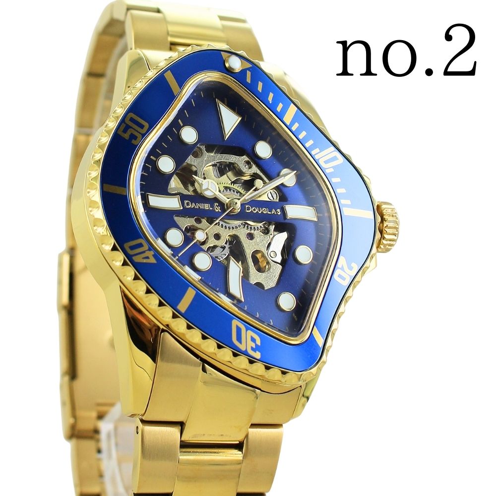 腕時計 自動巻き メンズ 腕時計ケース付き ダニエルアンドダグラス