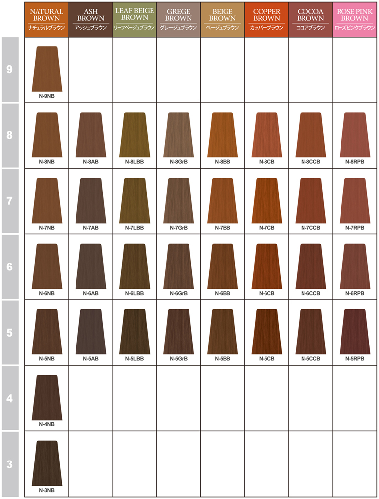 NASEED ナプラ ナシードカラー グレイファッション N-6NB ナチュラル