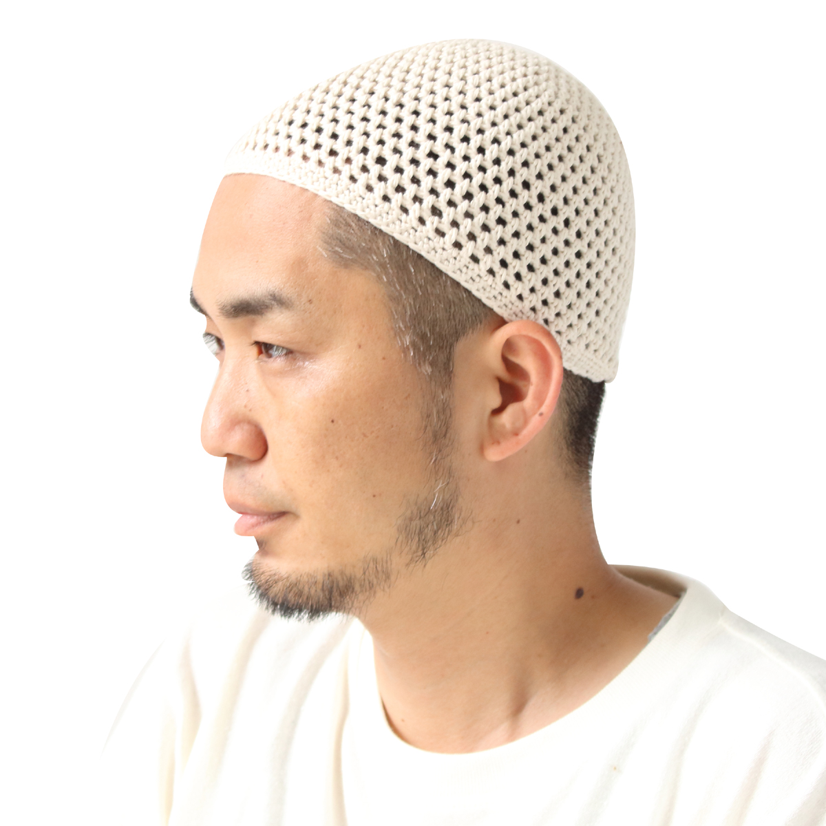 Regnuu（リヌー） ざっくりイスラム帽 イスラムワッチ メンズ 帽子 春