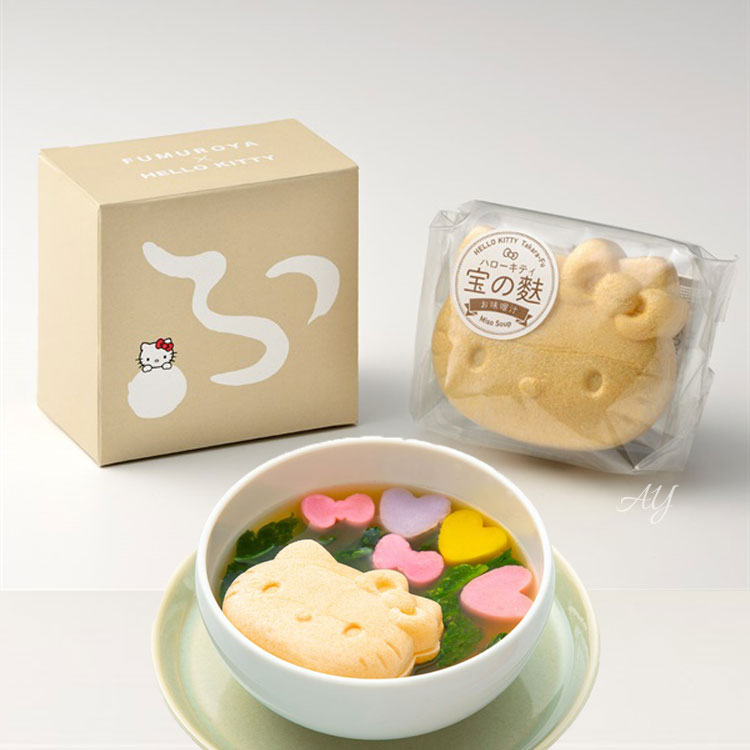 加賀麩不室屋 ハローキティ 宝の麩 お味噌汁 1ヶ入 加賀麩不室屋