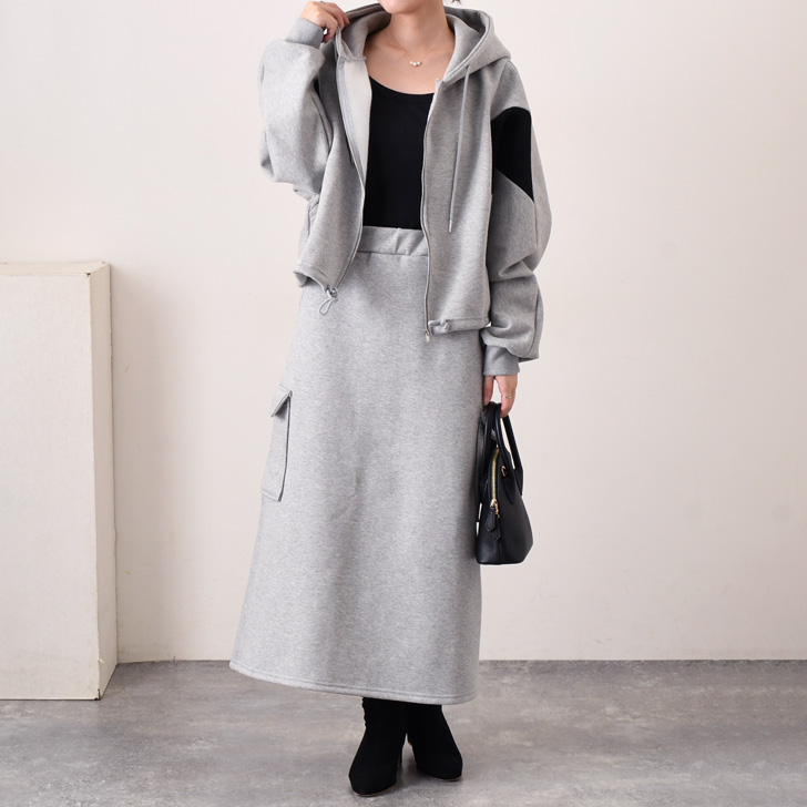 REAL STYLE セットアップ レディース 秋 冬 春 裏起毛 スウェット