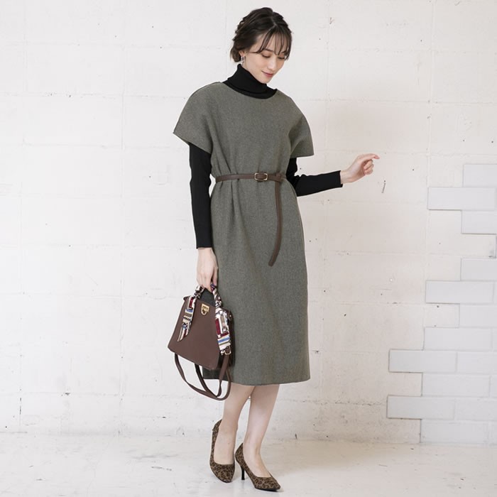 在庫限り 残りわずかアイテム ワンピース ニットワンピース レディース