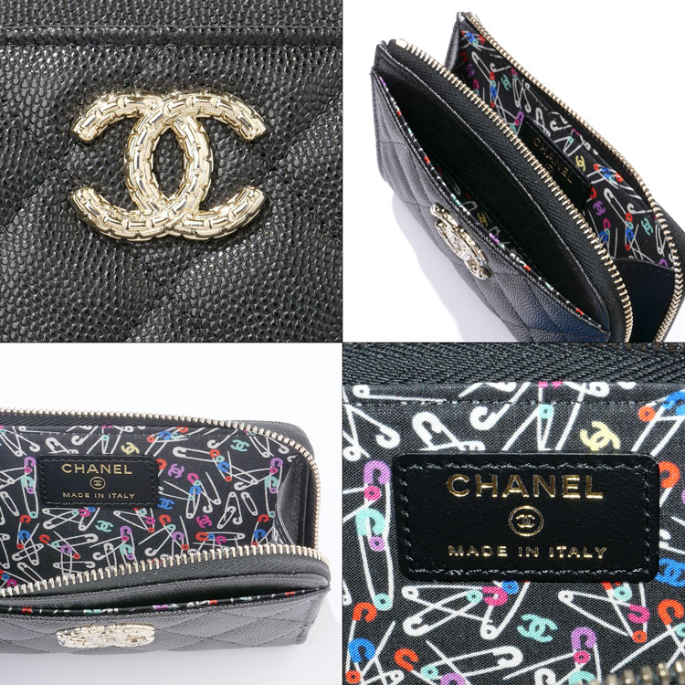 CHANEL（シャネル） マトラッセ カードケース クラシックジップカード