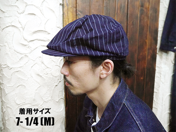 REAL McCOY'S ウォバッシュストライプキャスケット 7 1/2 REAL McCOY'S