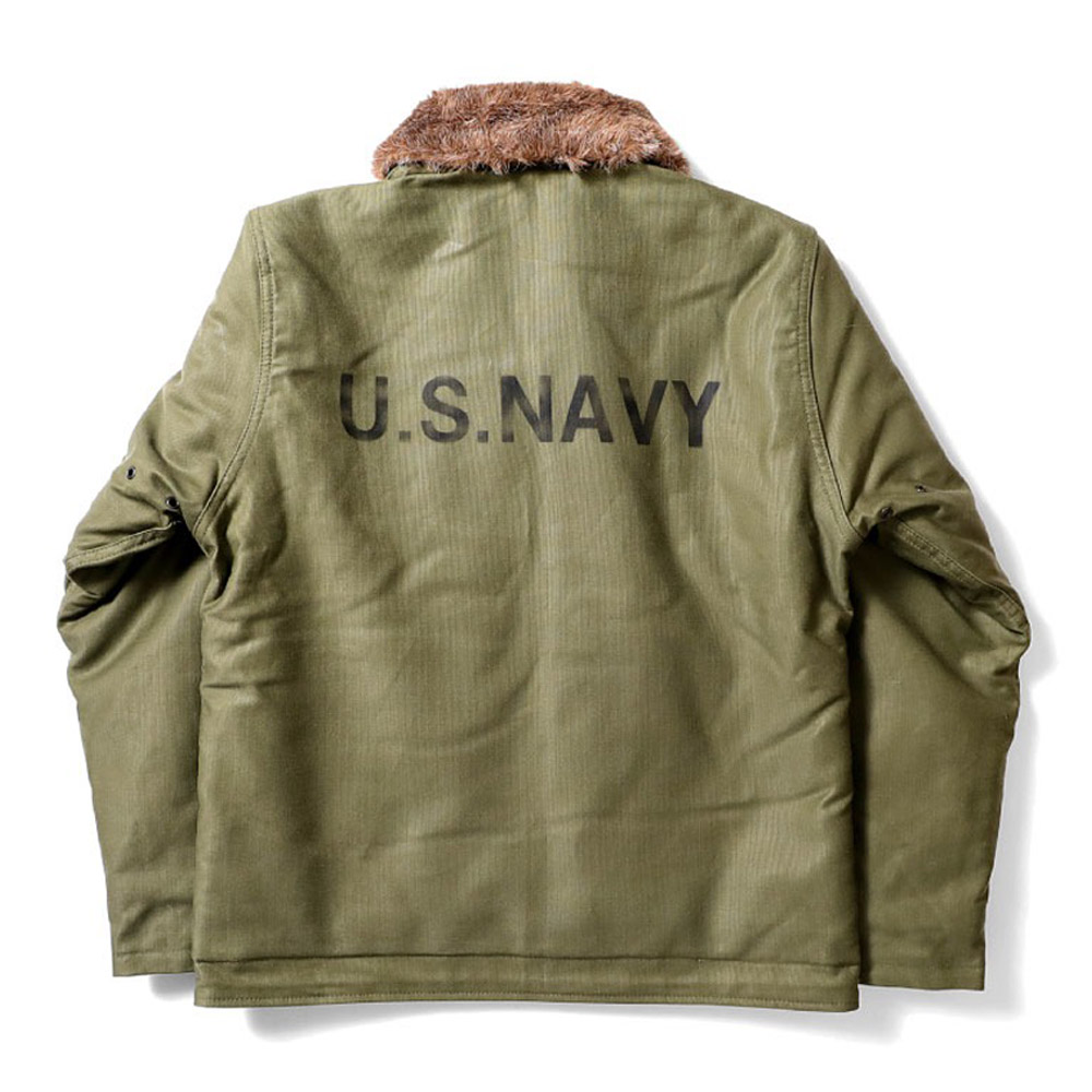 HOUSTON（ヒューストン） HOUSTON N1 N-1デッキジャケットタイトモデル