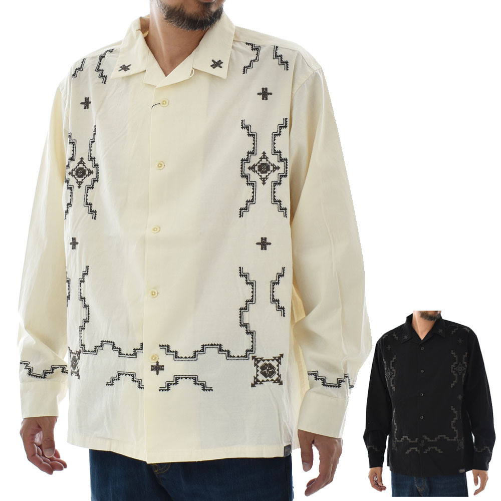 PENDLETON（ペンドルトン） 長袖シャツ エンブロイダリー オープン