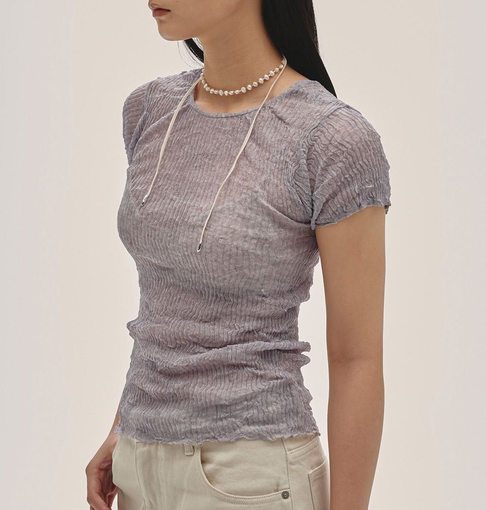 TODAYFUL トゥデイフル 2way Sheer Knittops 即納 : RAPTURE - 通販