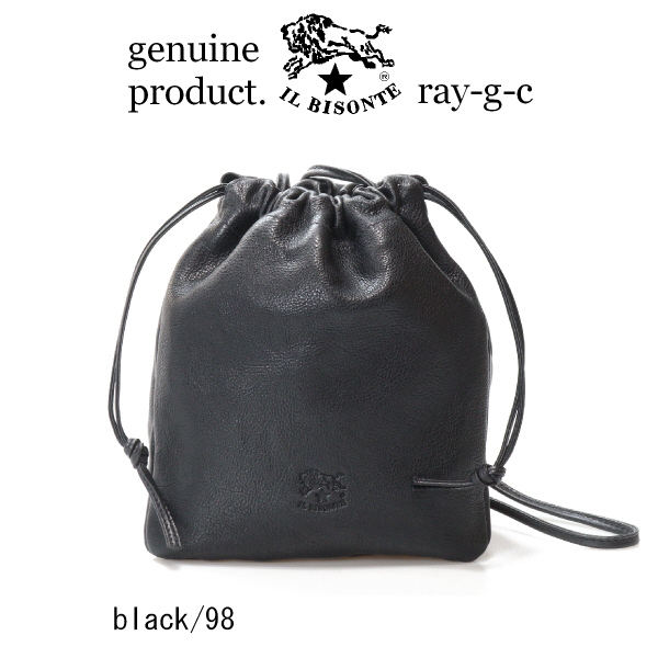 IL BISONTE（イルビゾンテ） バッグ バケッタレザー巾着 ミニ
