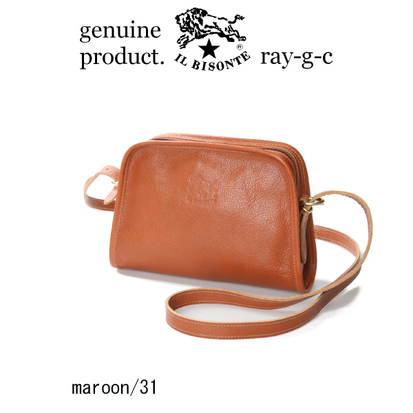 IL BISONTE（イルビゾンテ） バッグ ラウンドフレアーポシェット2WAY