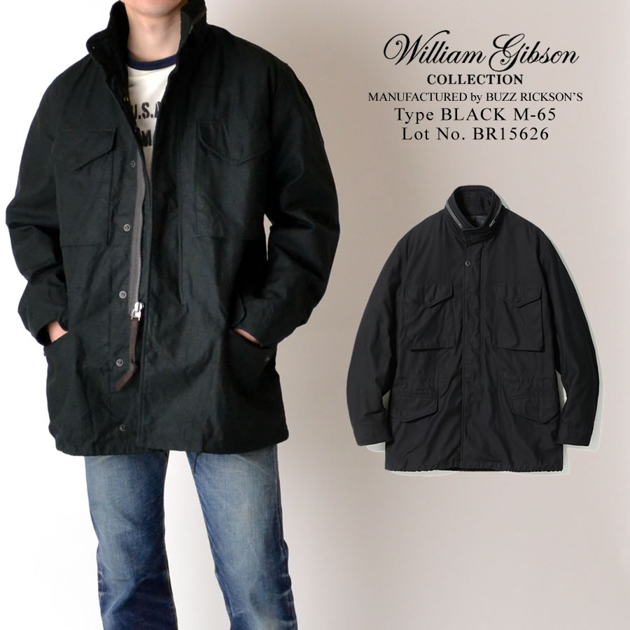 BUZZ RICKSON'S ウイリアムギブソンコレクション TYPE BLACK M-65 BY