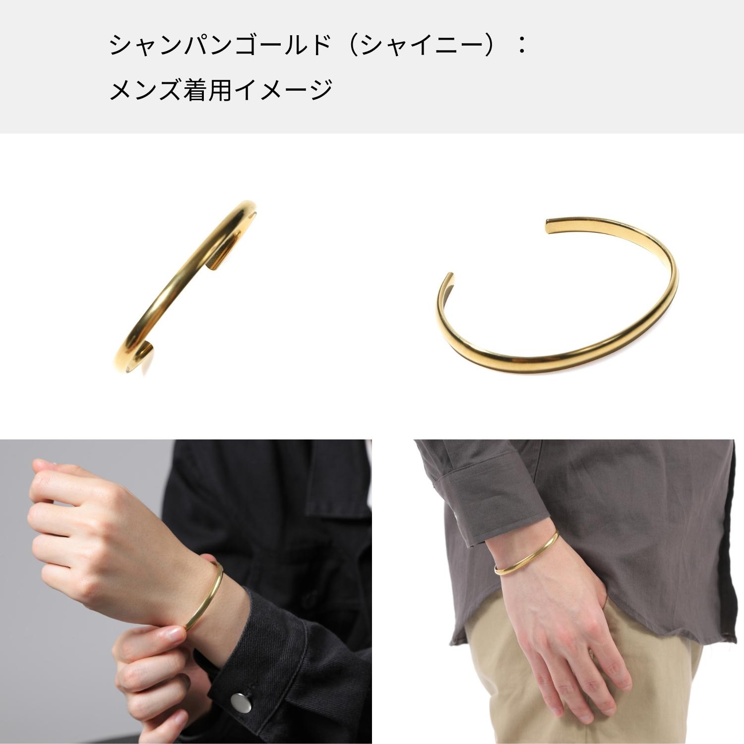 バングル チタン 日本製 金属アレルギー対応 金属アレルギー