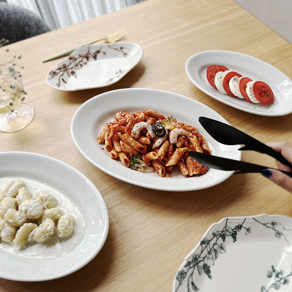 Saturnia チボリ オーバルプレート 25cm ( サタルニア tivoli オーバル