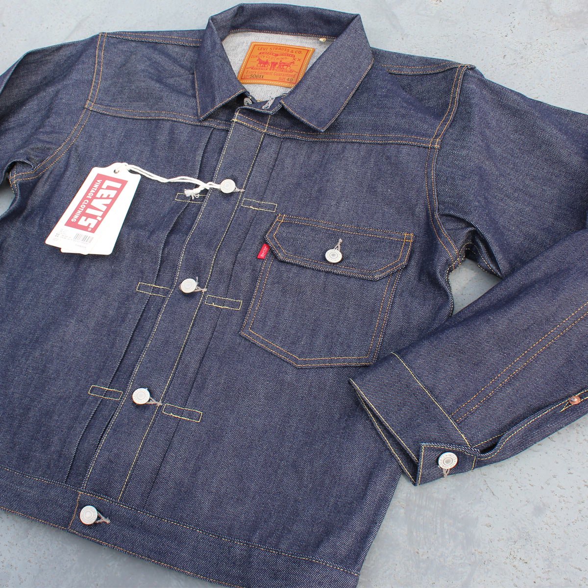 Levi's VINTAGE CLOTHING LEVI'S 506XXE TYPE I DENIM JACKET 1936