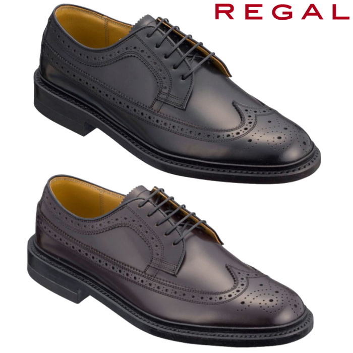 REGAL（リーガル） ビジネス メンズ 2589 N ウイングチップ ビジネス