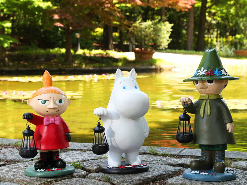 サンファームSun farm ムーミンMoomin ソーラーランタン リトルミイ KC