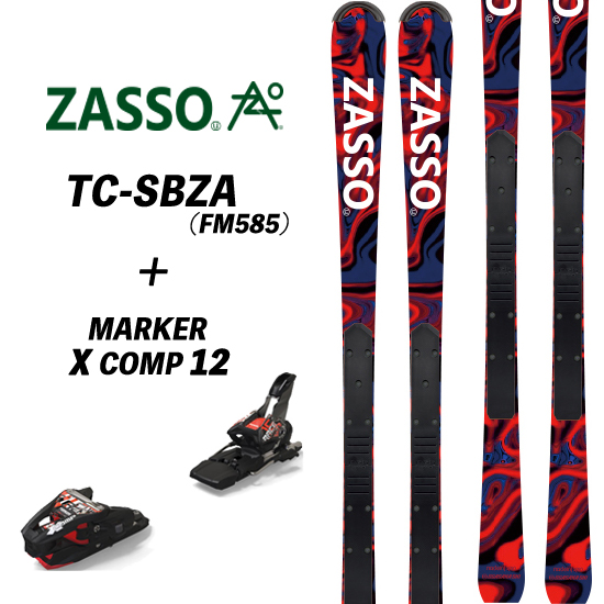 23/24 TC-SBZA (FM585) + 23/24MARKER XCOMP 12 ZASSO ザッソスキー