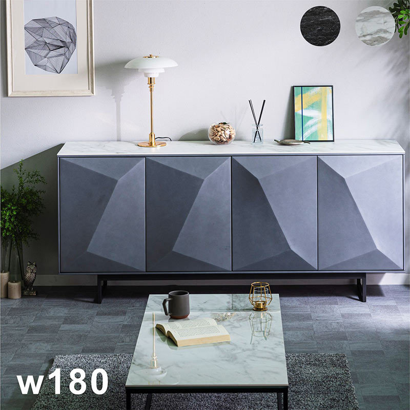 2/22限定 ポイント10倍】サイドボード 幅180 北欧 モダン リビング