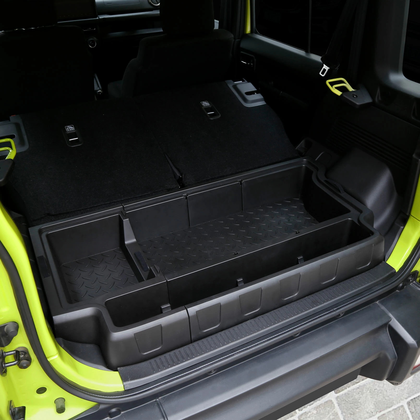 ジムニー ノマド JC74 5ドア パーツ ラゲッジボックス ふた付き 収納