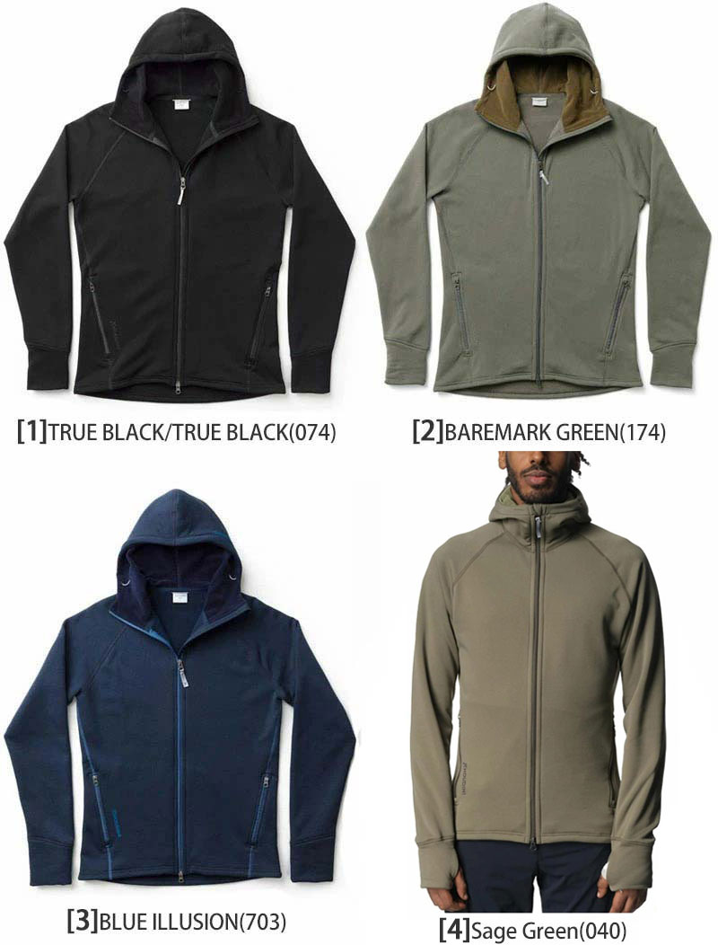 HOUDINI（フーディニ） フリース ストレッチ メンズ パワーフーディー