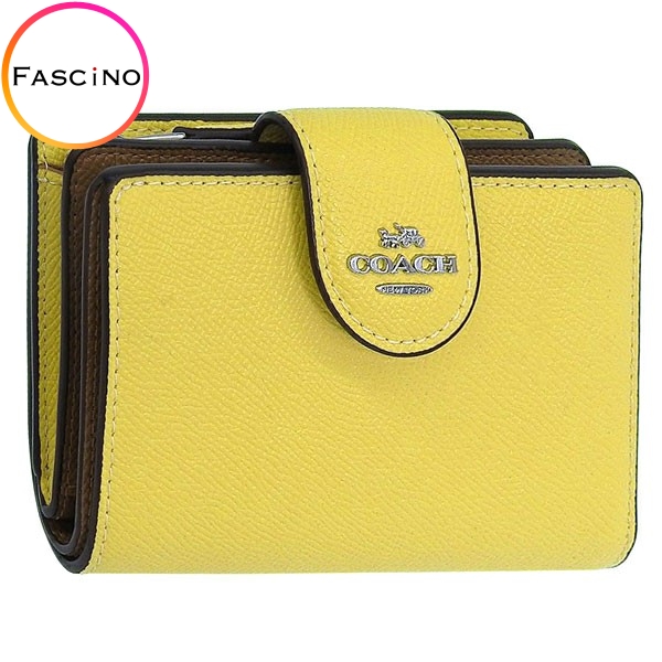 COACH（コーチ） 財布 レディース 2つ折り 折財布 コンパクト