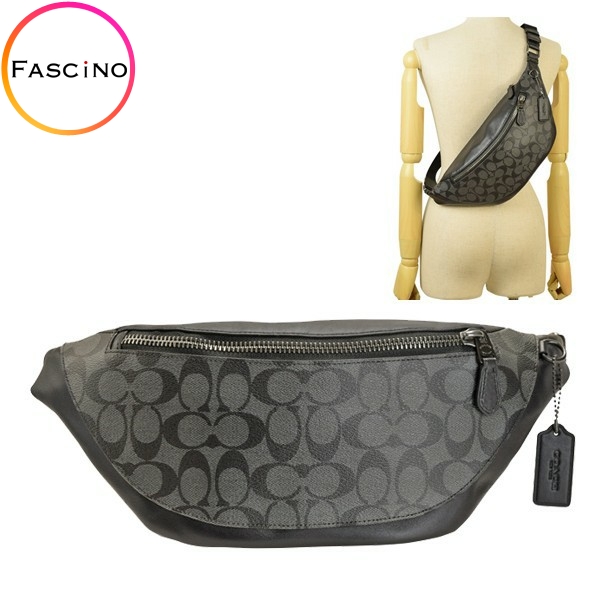 COACH（コーチ） ウエストバッグ ウエストポーチ ボディバッグ メンズ