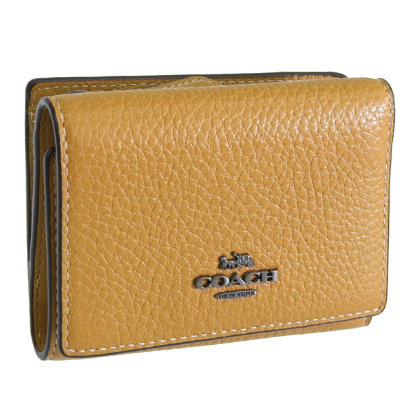 COACH（コーチ） 財布 レディース 三つ折り財布 アウトレット レザー