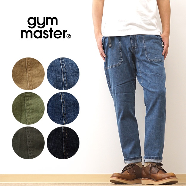 gym master（ジムマスター） ベーカー パンツ 10oz ストレッチ デニム