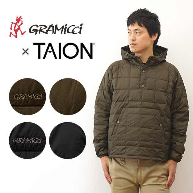 GRAMICCI（グラミチ） TAION タイオン ダウン プルオーバー ジャケット