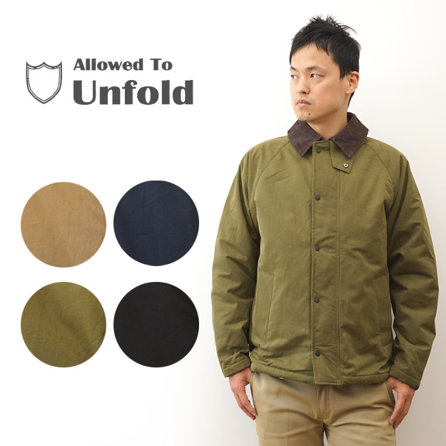 フィールド ジャケット メンズ Allowed to Unfold アロウドトゥアン