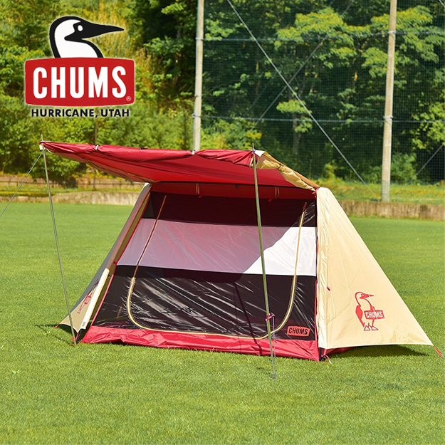 CHUMS（チャムス） エーフレーム テント 3 キャンプ アウトドア 簡単