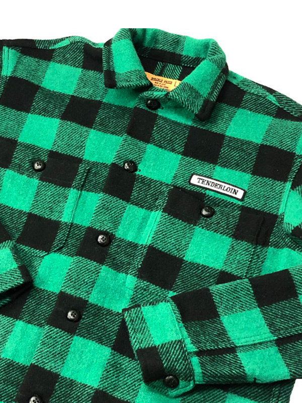 TENDERLOIN（テンダーロイン） バッファロー ジャケット チェック