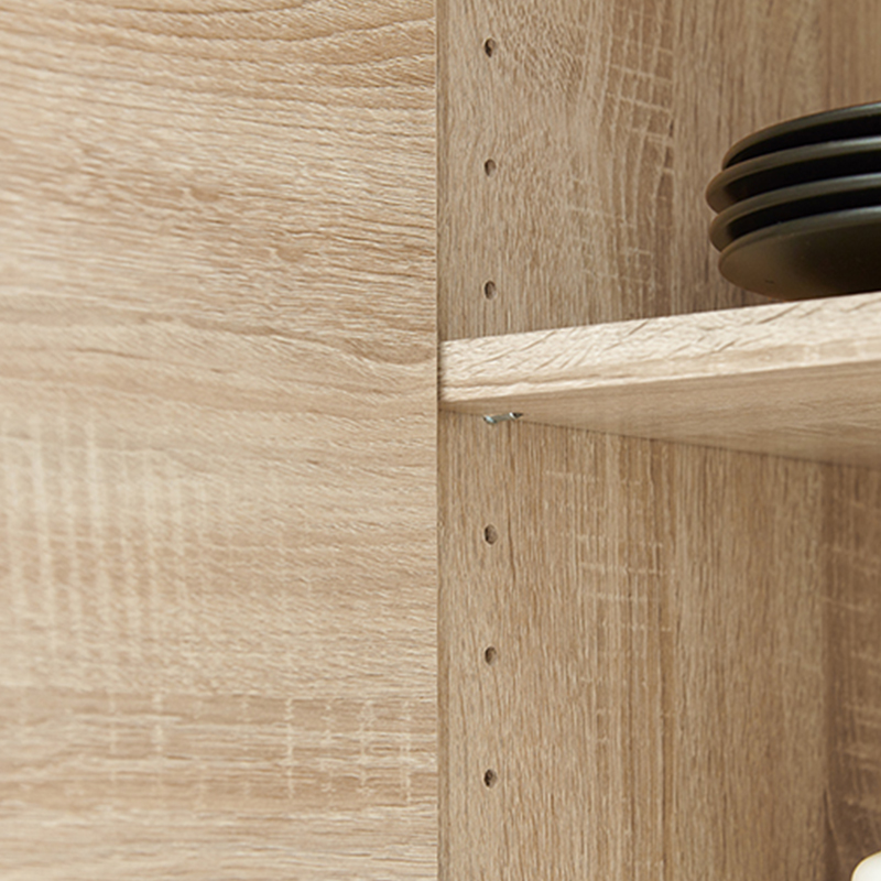 キッチンボード ダークブラウン 幅89cm ダイニングボード レンジ台